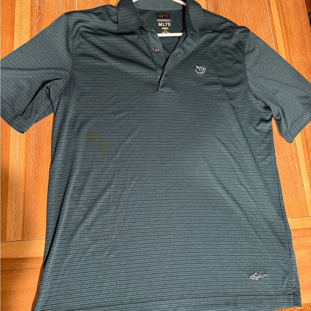 Greg Norman Collection Men's Polo Shirt - Dark Green